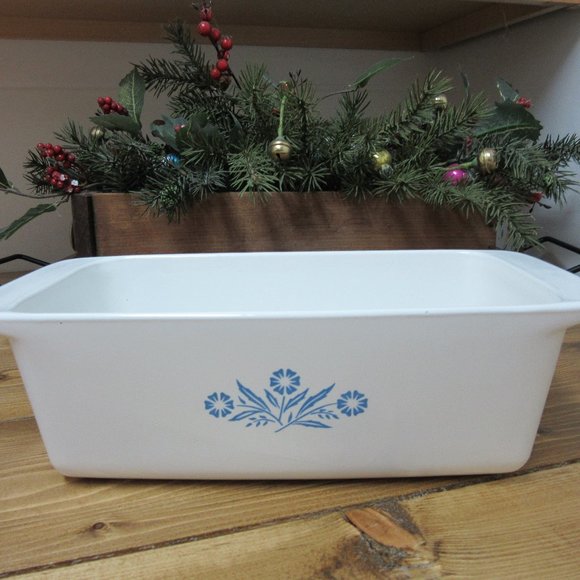 Corningware Kitchen Corningware Blue Cornflower Loaf Pan Poshmark